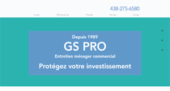 Desktop Screenshot of gspro.net